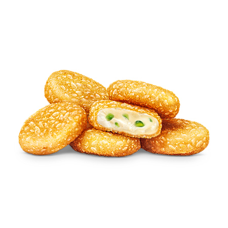 Сырные медальоны с халапеньо S