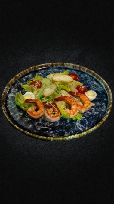 Цезарь с креветкой