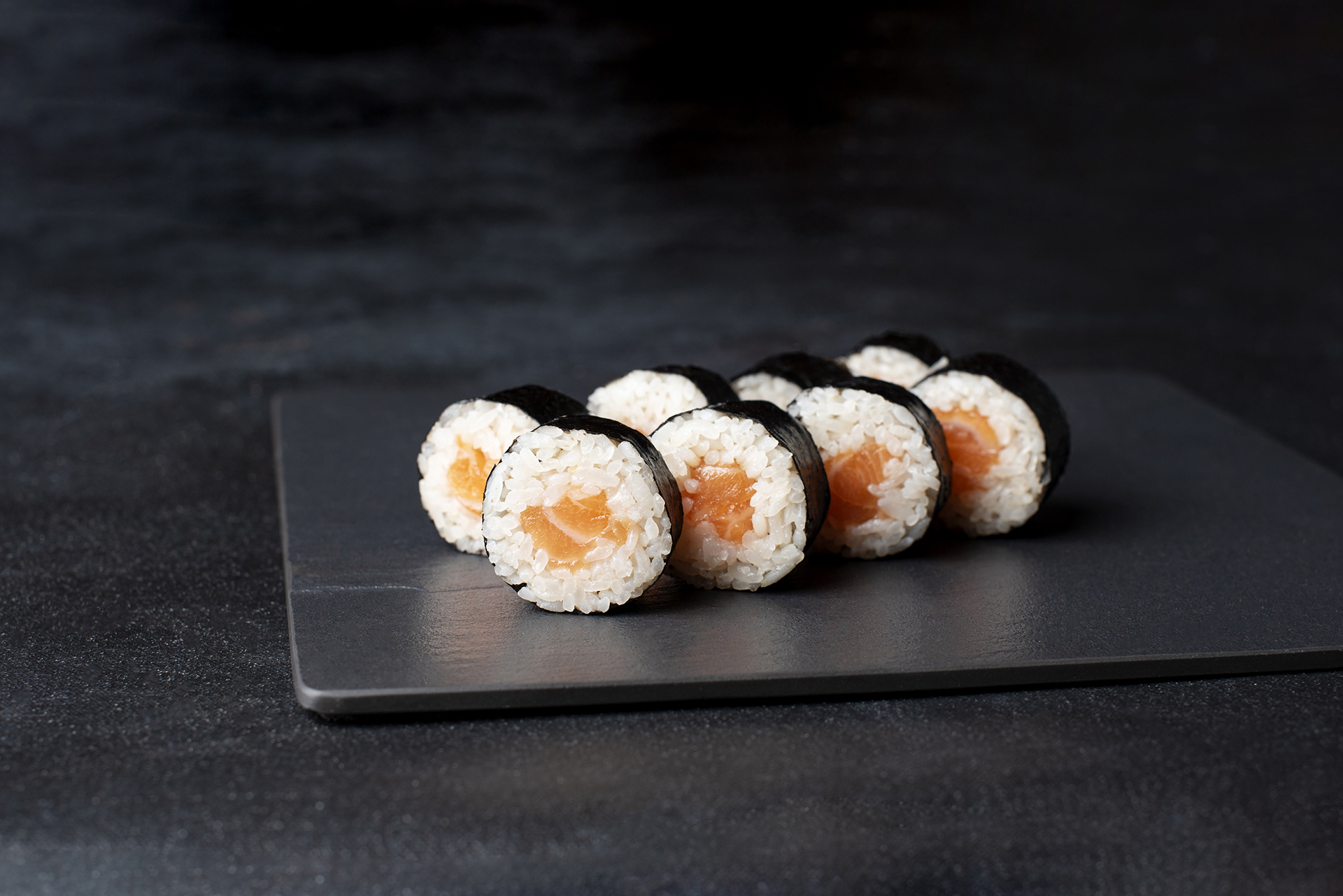 С лососем 8шт.