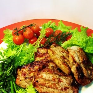 Шашлык из свинины (уголки)