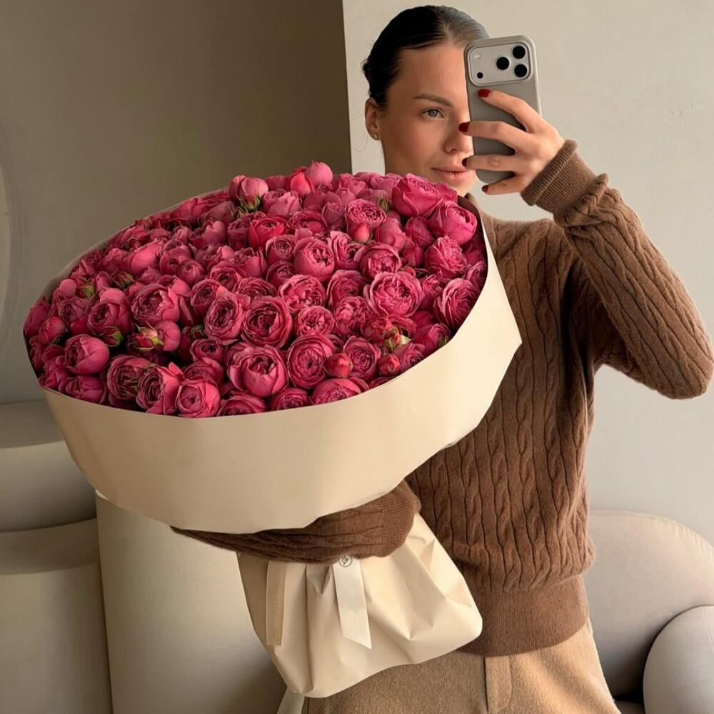 Кустовая пионовидная Роза пион