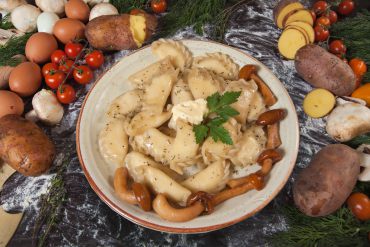 Вареники с картофелем и грибами 200гр