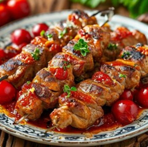Свинина барбекю-шашлыкю