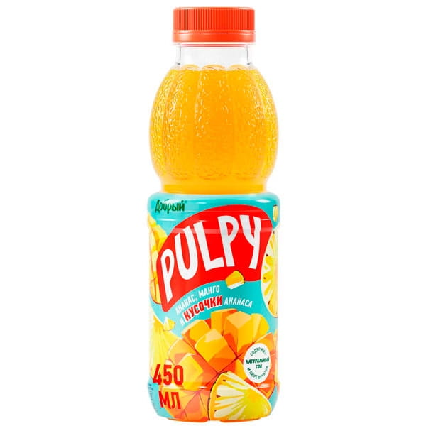 Добрый Pulpy Ананас Манго