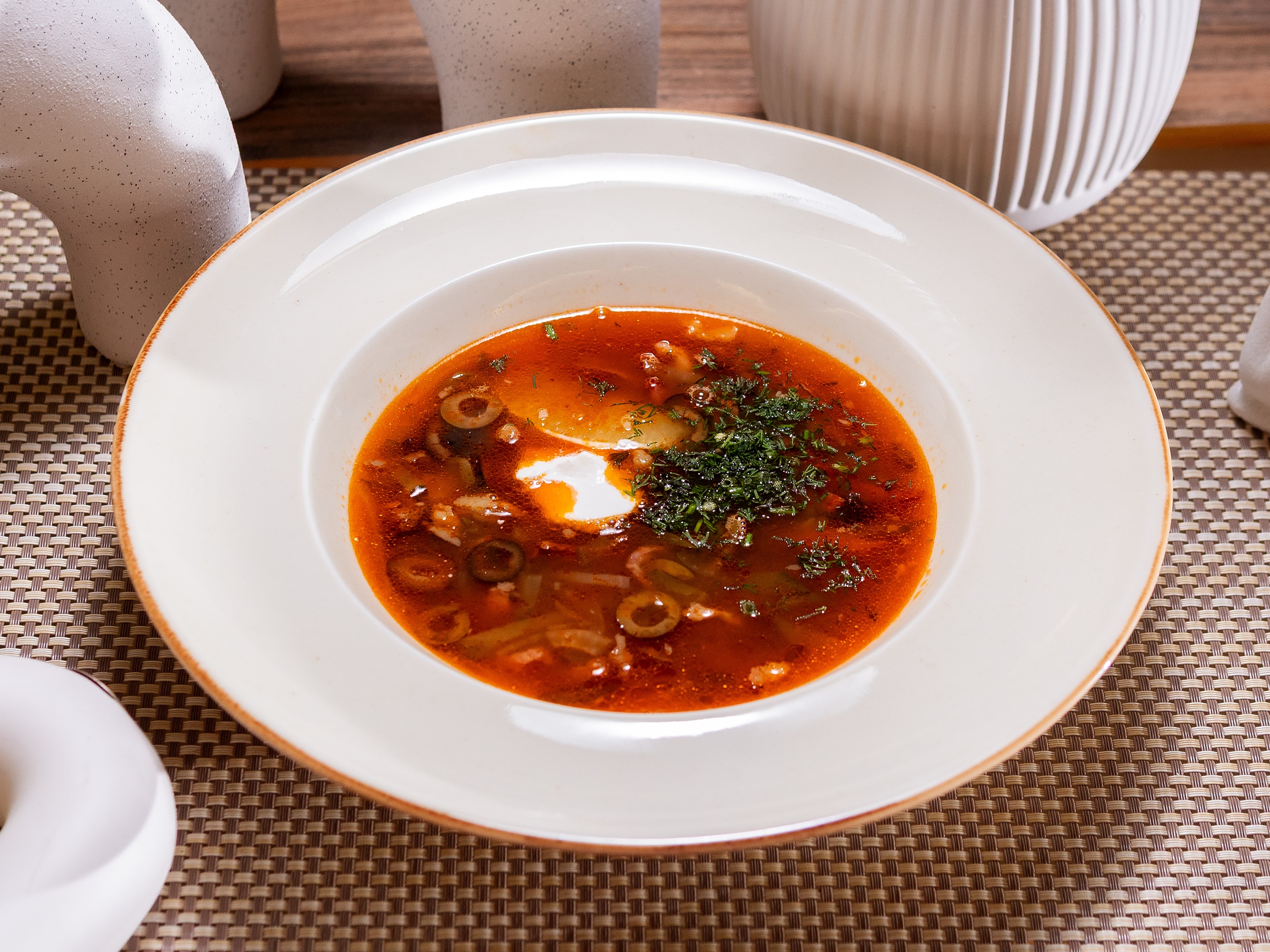 Мясная солянка