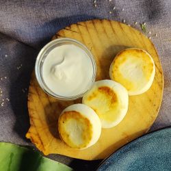 Сырники со сгущенкой