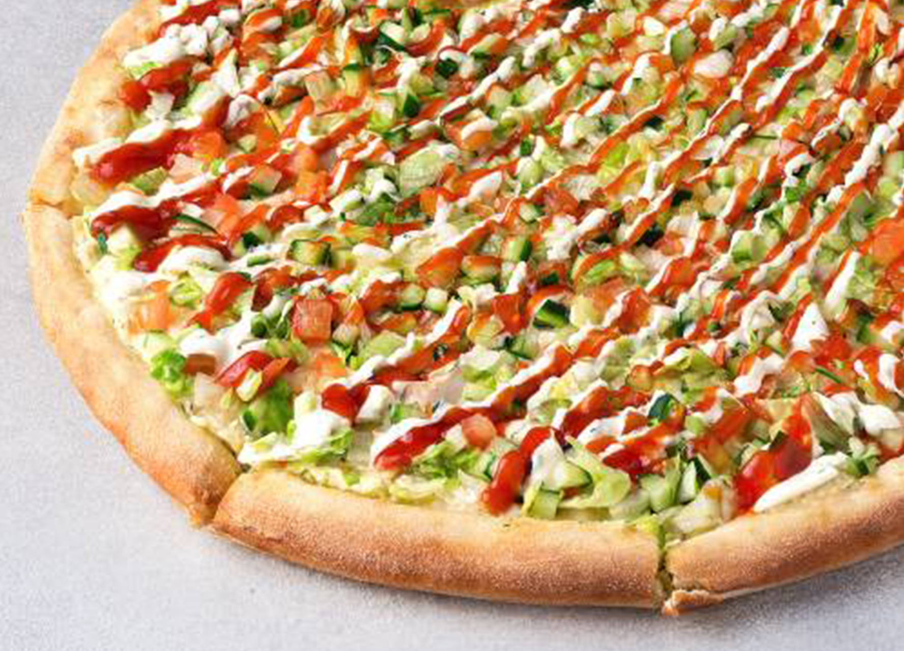 Пицца Аль-Шам 40 см на тонком