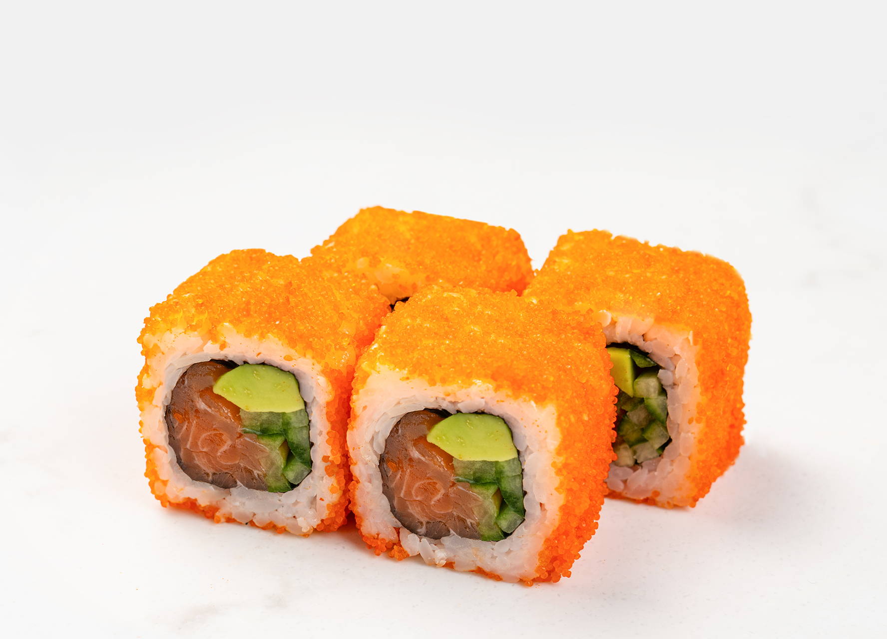 Калифорния с лососем 4 шт