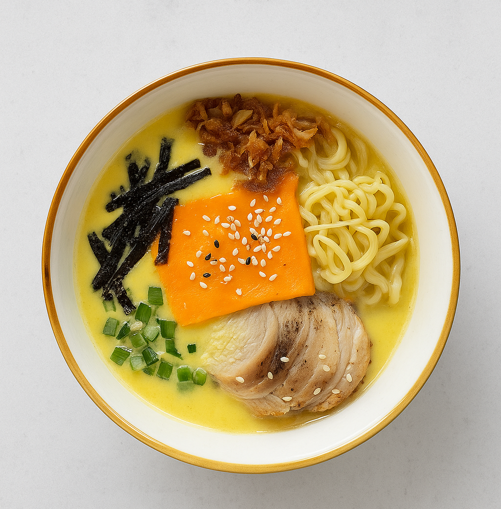 Сырный рамен