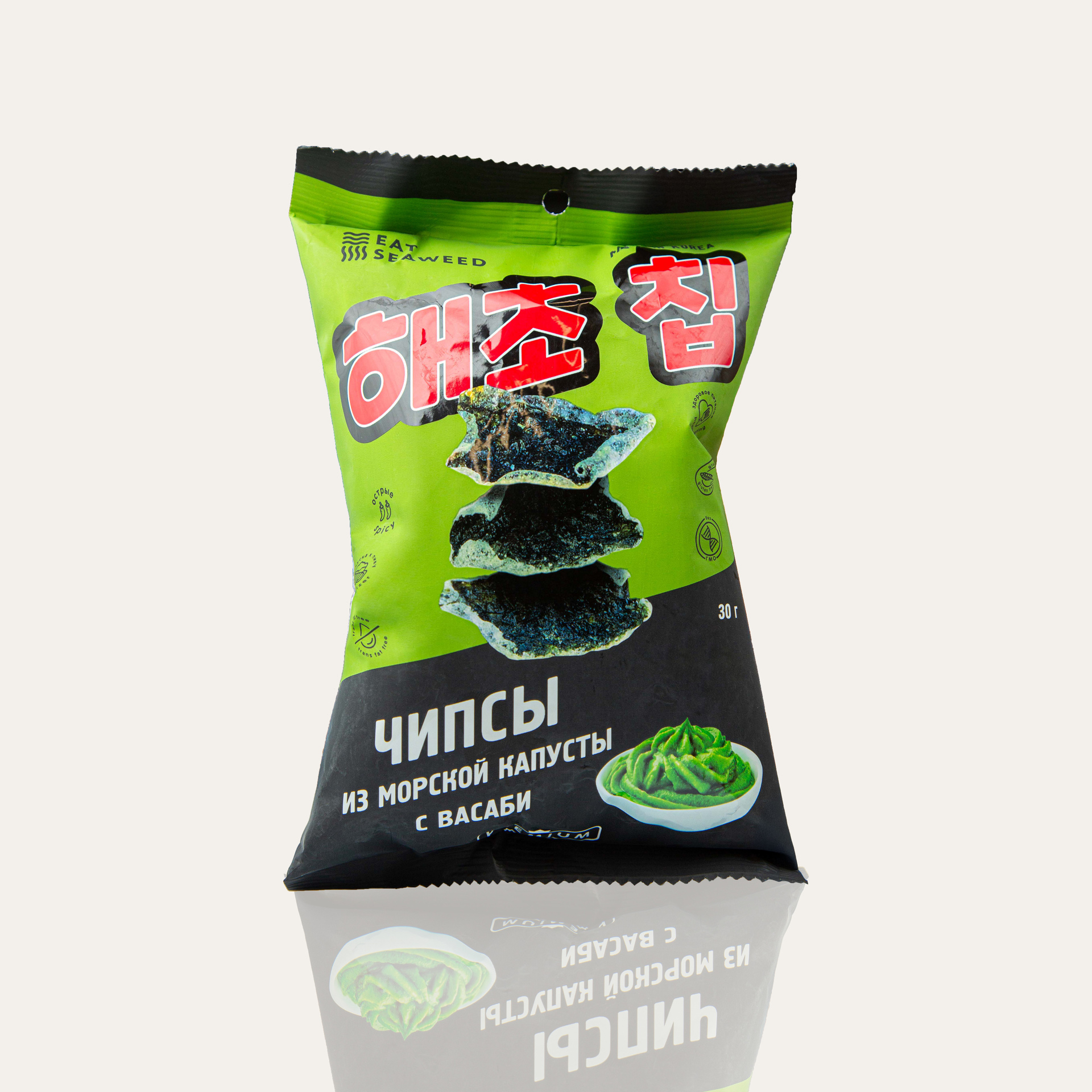Чипсы с васаби