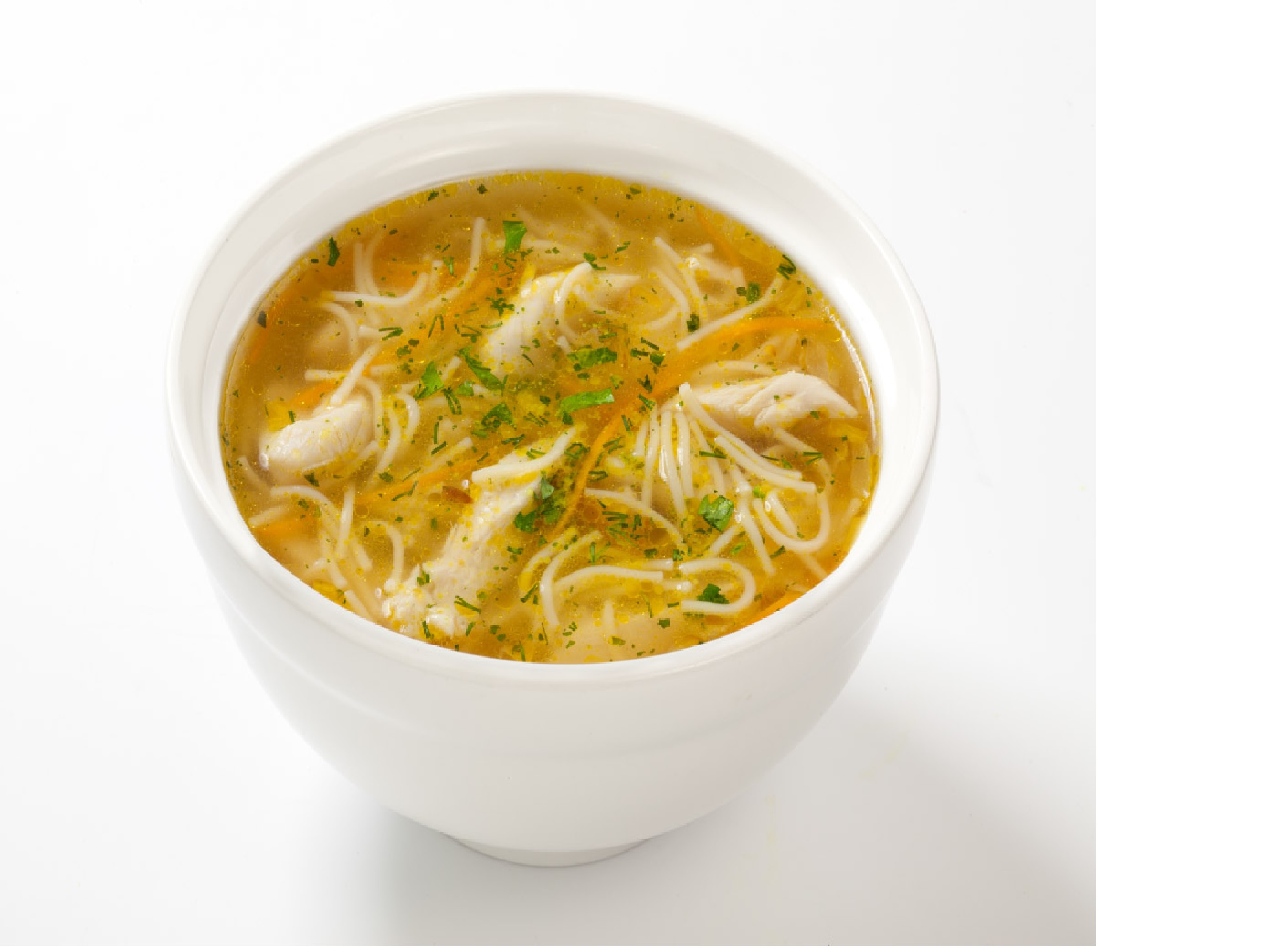 Суп куриный с вермишелью