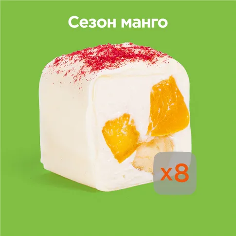 Сладкий манго с персиком