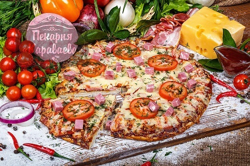 Пицца "Барбекю" 0,9кг