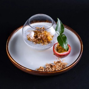 Пудинг с семенами чиа и манго