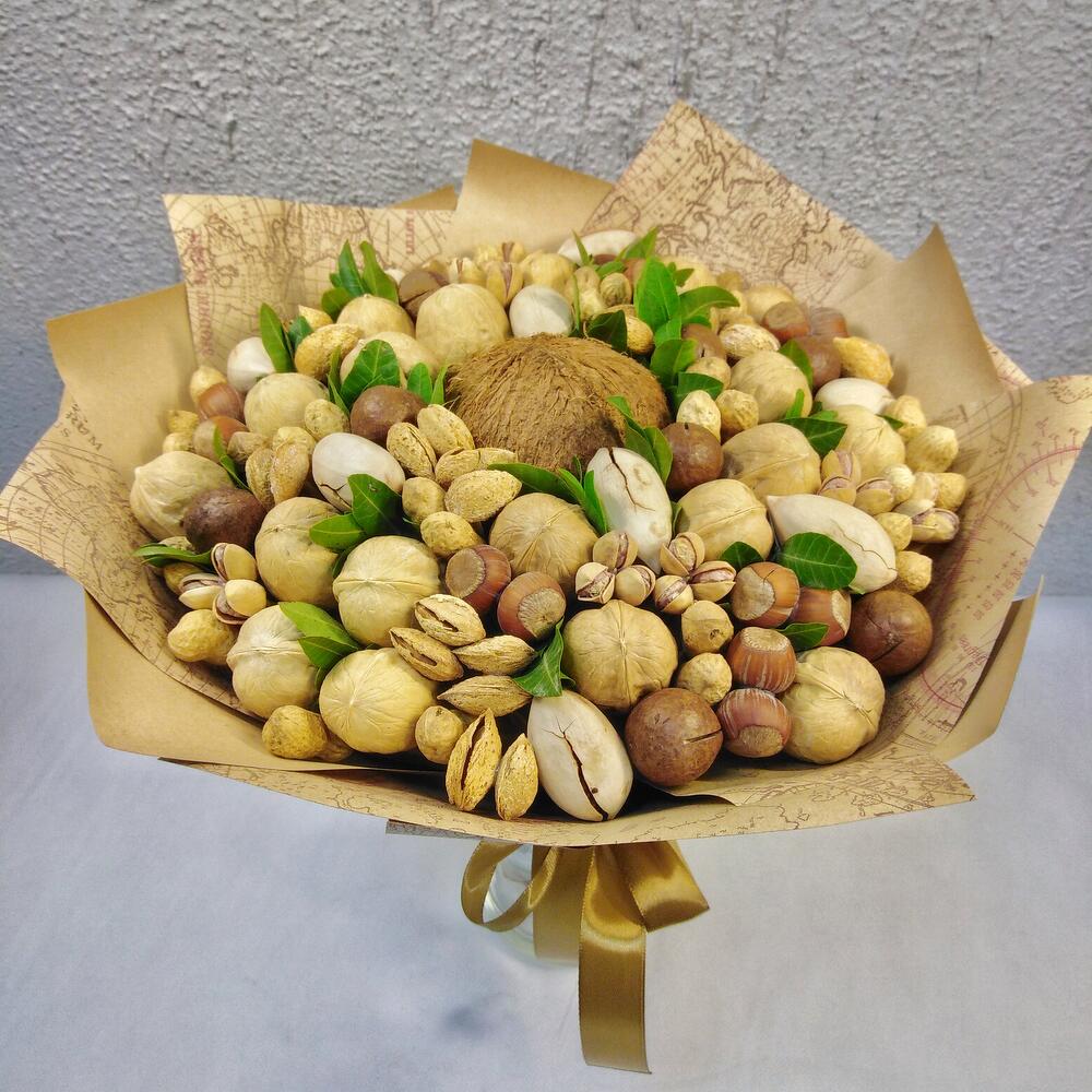 Ореховый букет с кокосом