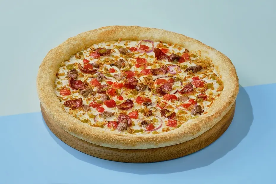 Пицца «Мясная острая» 30 см (традицион)
