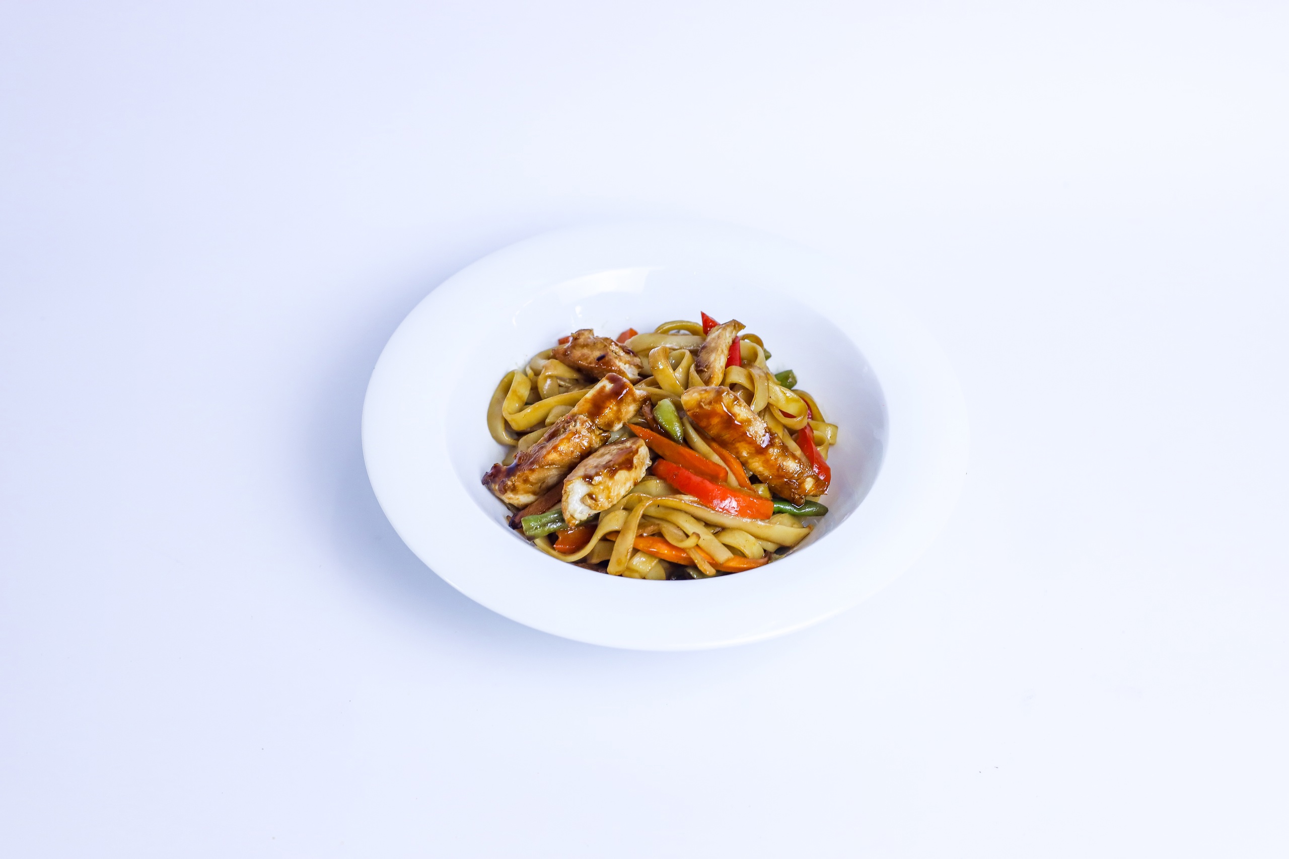 Wok с курицей