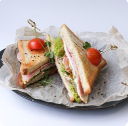 Сэндвич с ветчиной и сыром