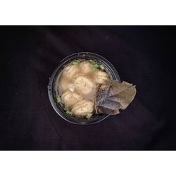Пельмени мясные с бульоном