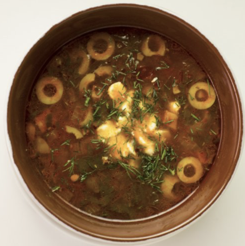 ДОМАШНЯЯ МЯСНАЯ СОЛЯНКА