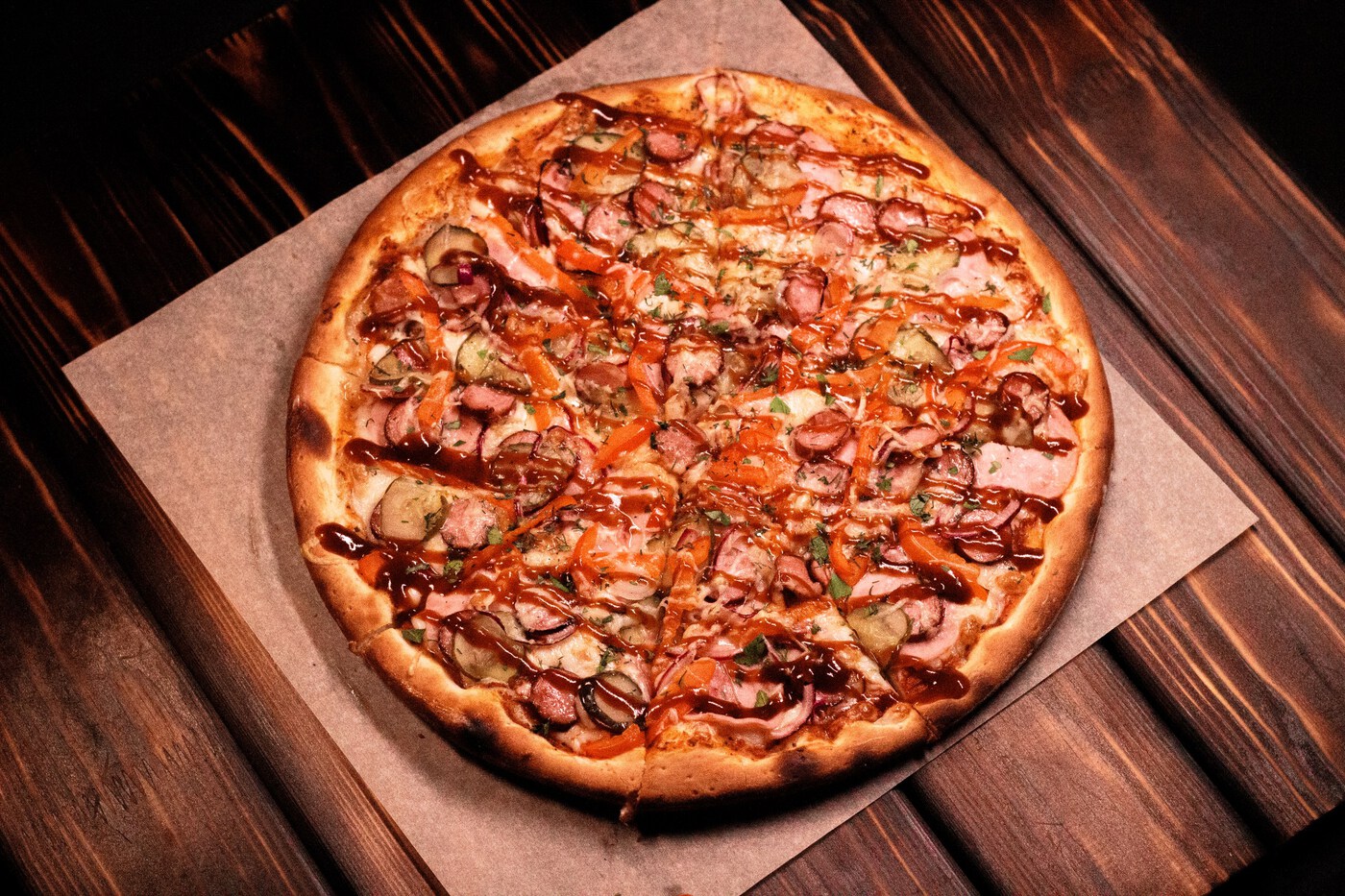 Пицца Охотничья