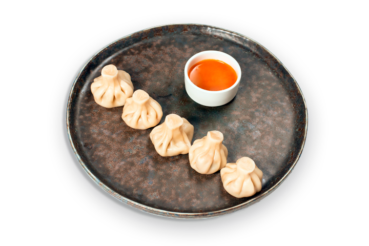 Мини-хинкали с форелью 5 шт