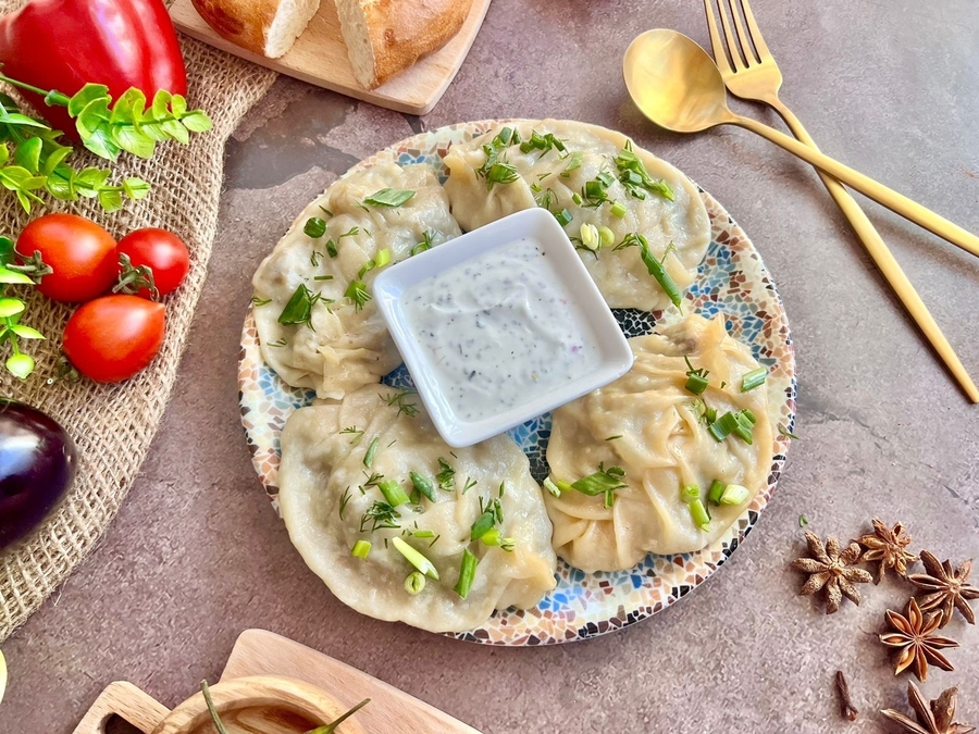 Манты с бараниной