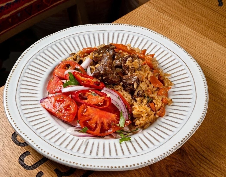 ПЛОВ С БАРАНИНОЙ 250/100 гр.