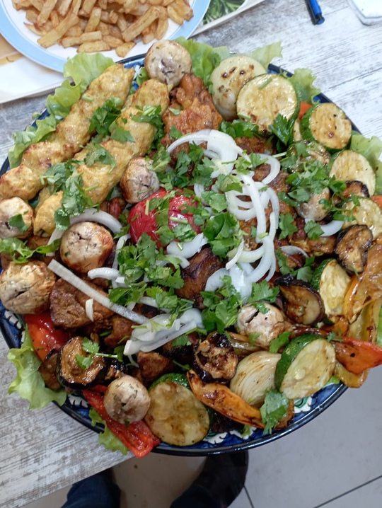 Шашлыки садж из курицы