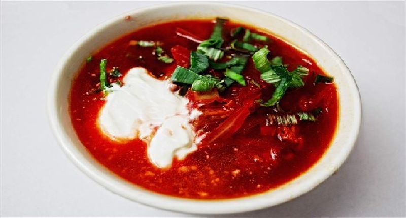 Борщ с мясом