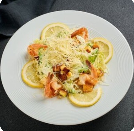 Цезарь с креветками