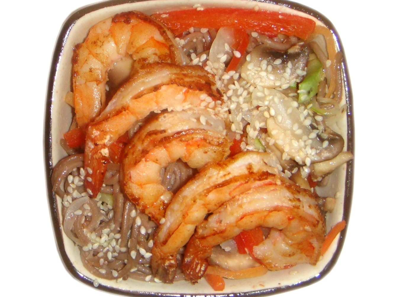 Соба с креветками