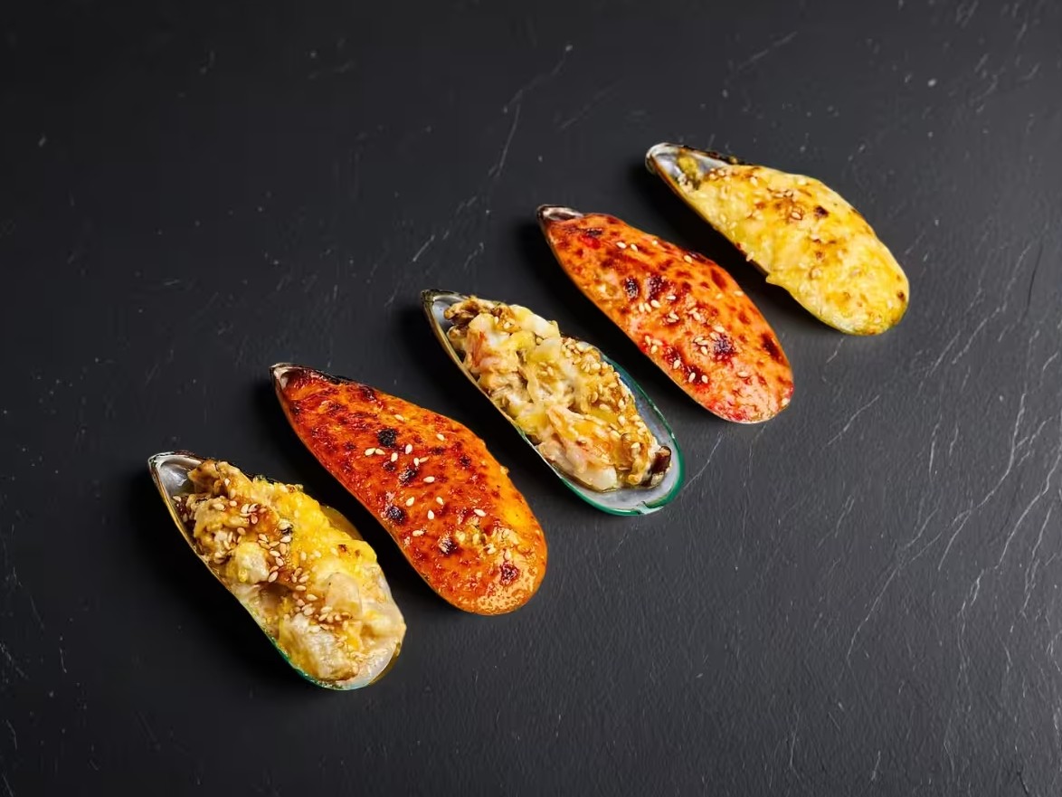 Мидии ассорти