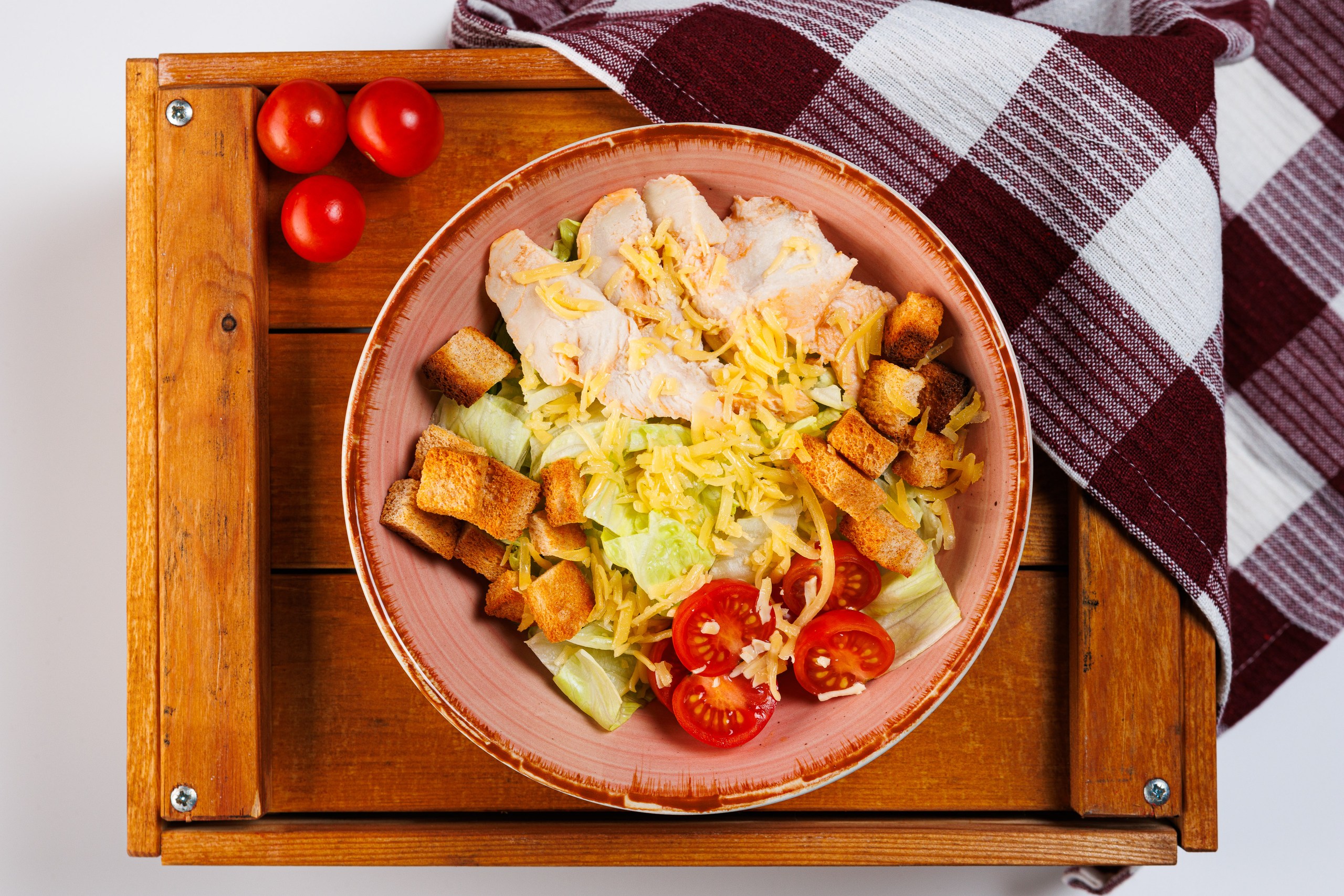 Цезарь с курочкой