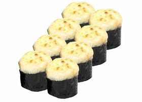 Запечённый мини ролл с курицей