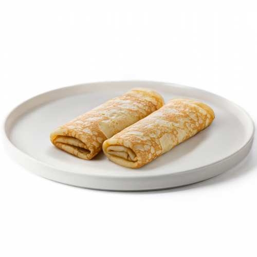 Блинчики со сгущённым молоком