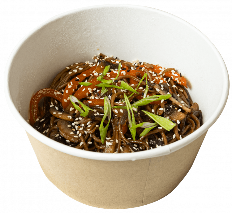 Лапша Соба с овощами