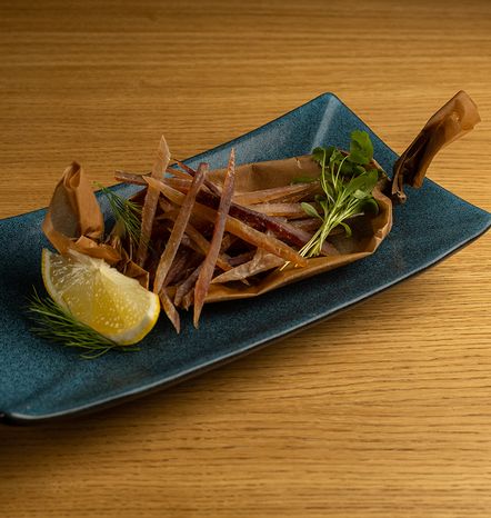 Вяленые спинки воблы