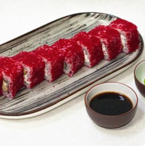 Калифорния с угрем