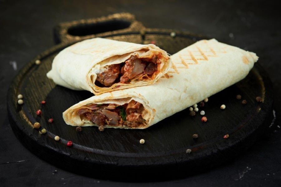 Шашлык в Лаваше (Курица) Меди