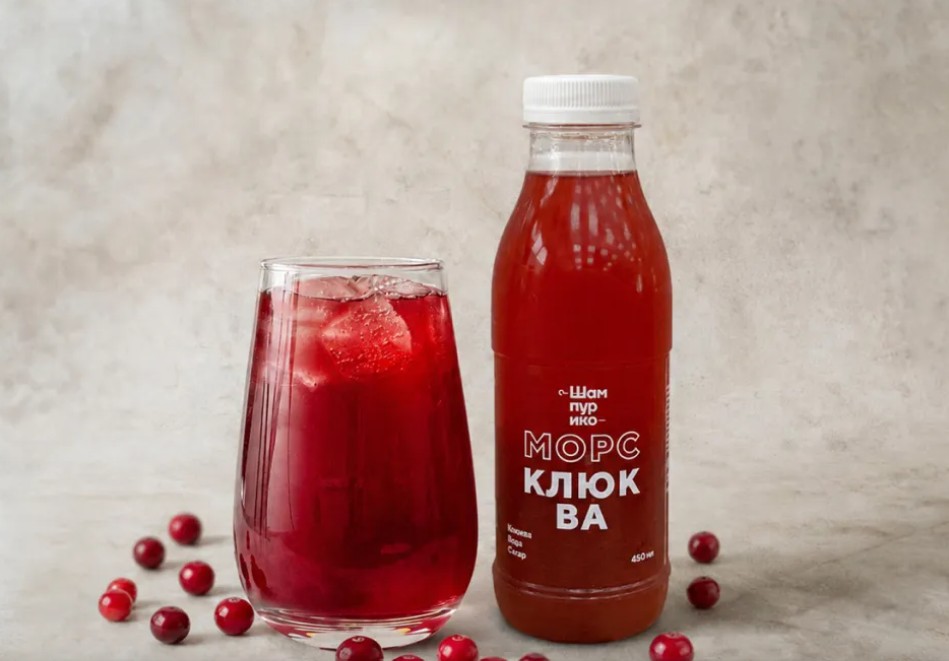 Морс клюквенный