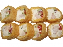 Горячий ролл тортилья с курицей
