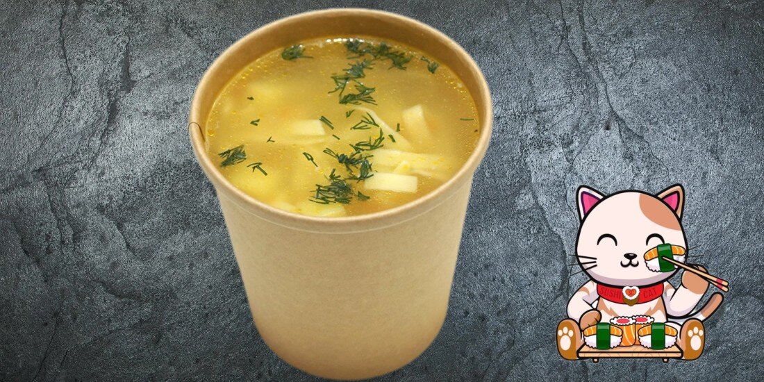 Куриный суп с лапшой 400мл