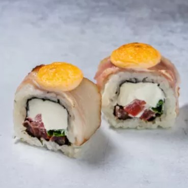 Запеченный с беконом