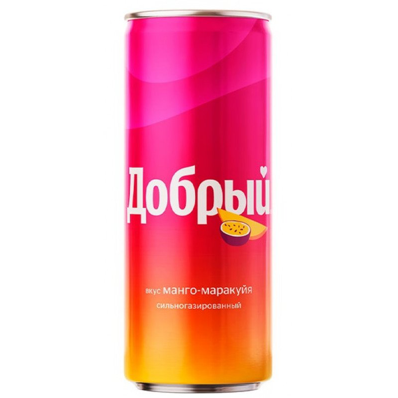 Манго-маракуйя добрый 0.33л