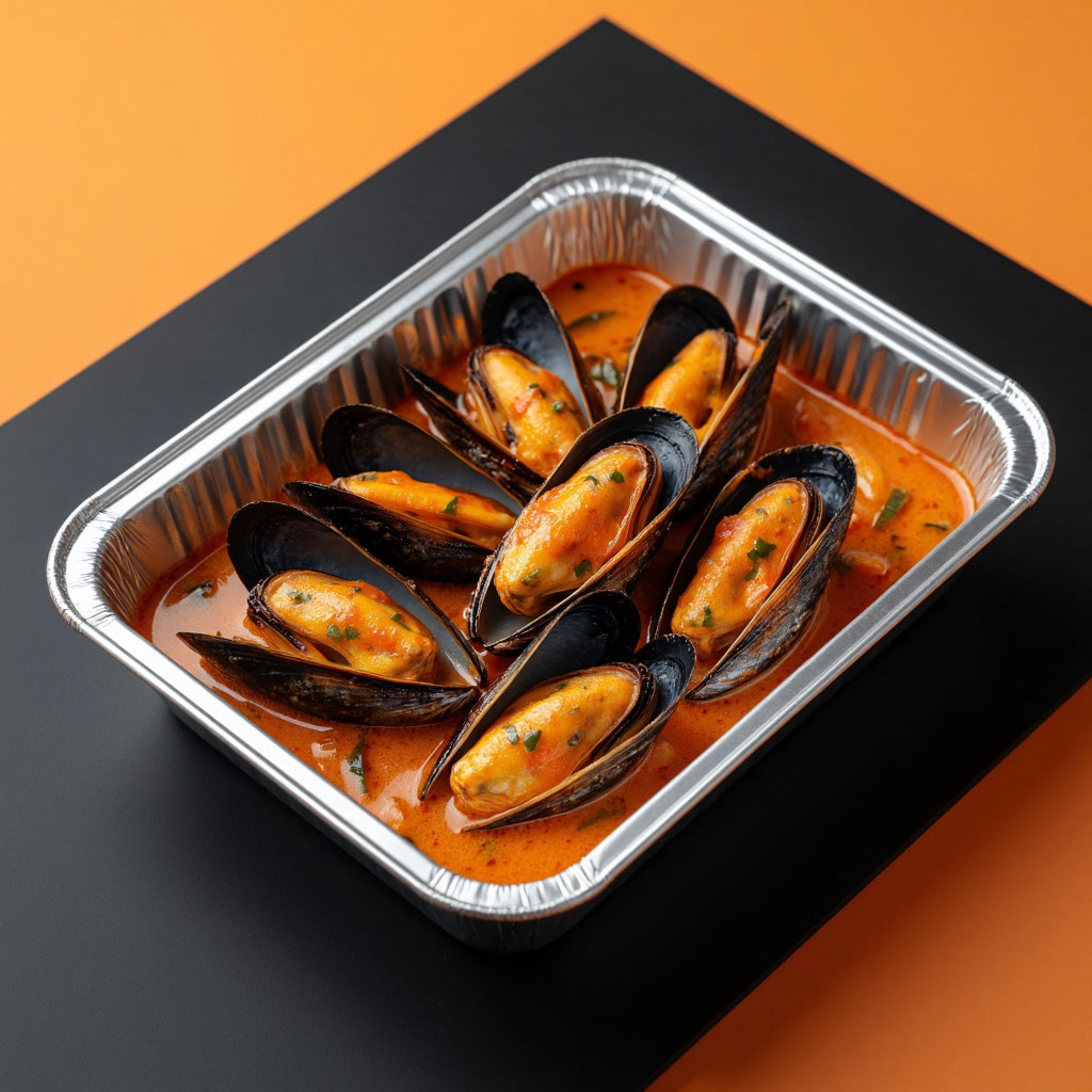 Мидии в соусе Том-Ям