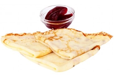 Блинчики с джемом