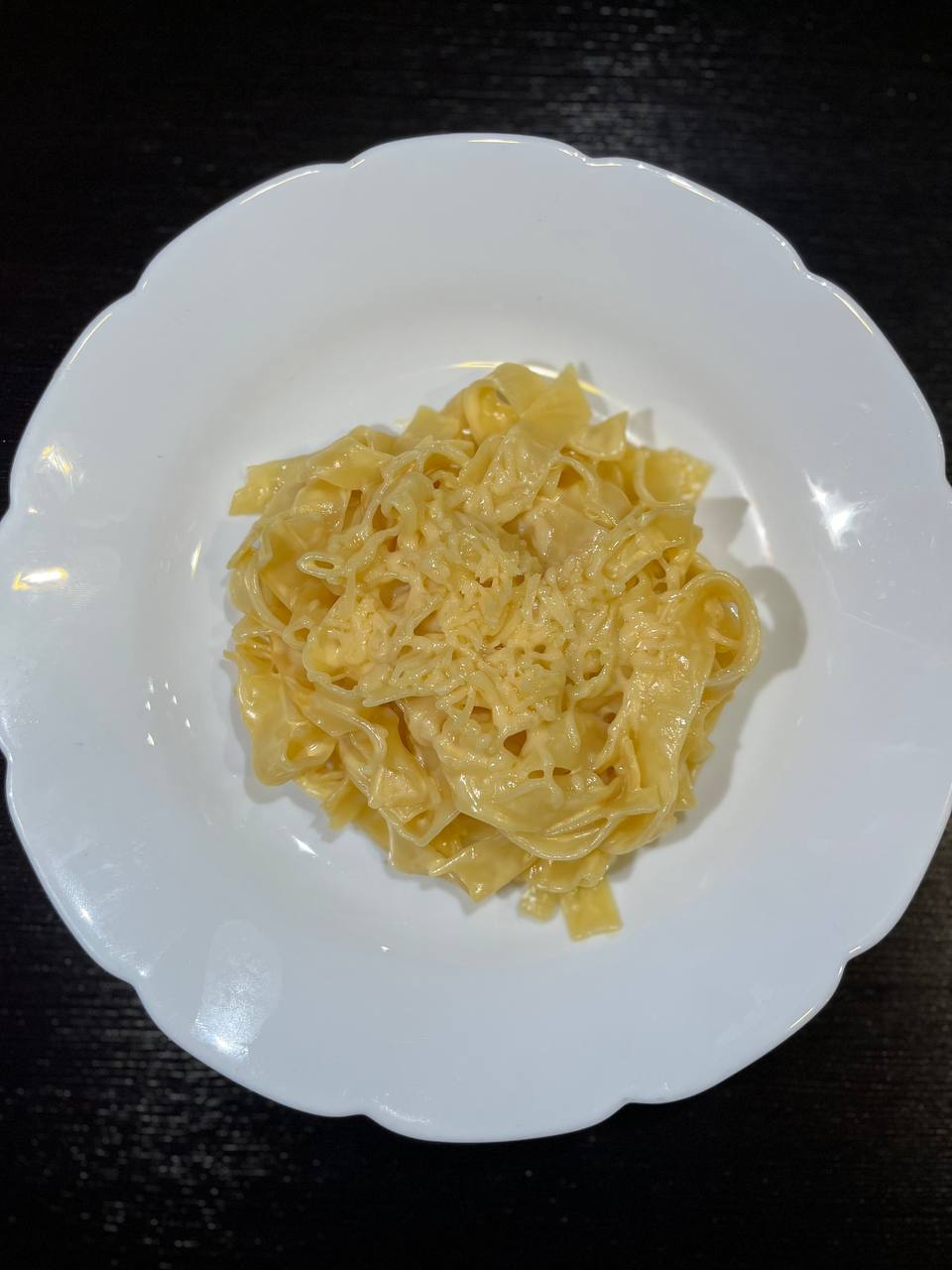 Макароны с сыром 