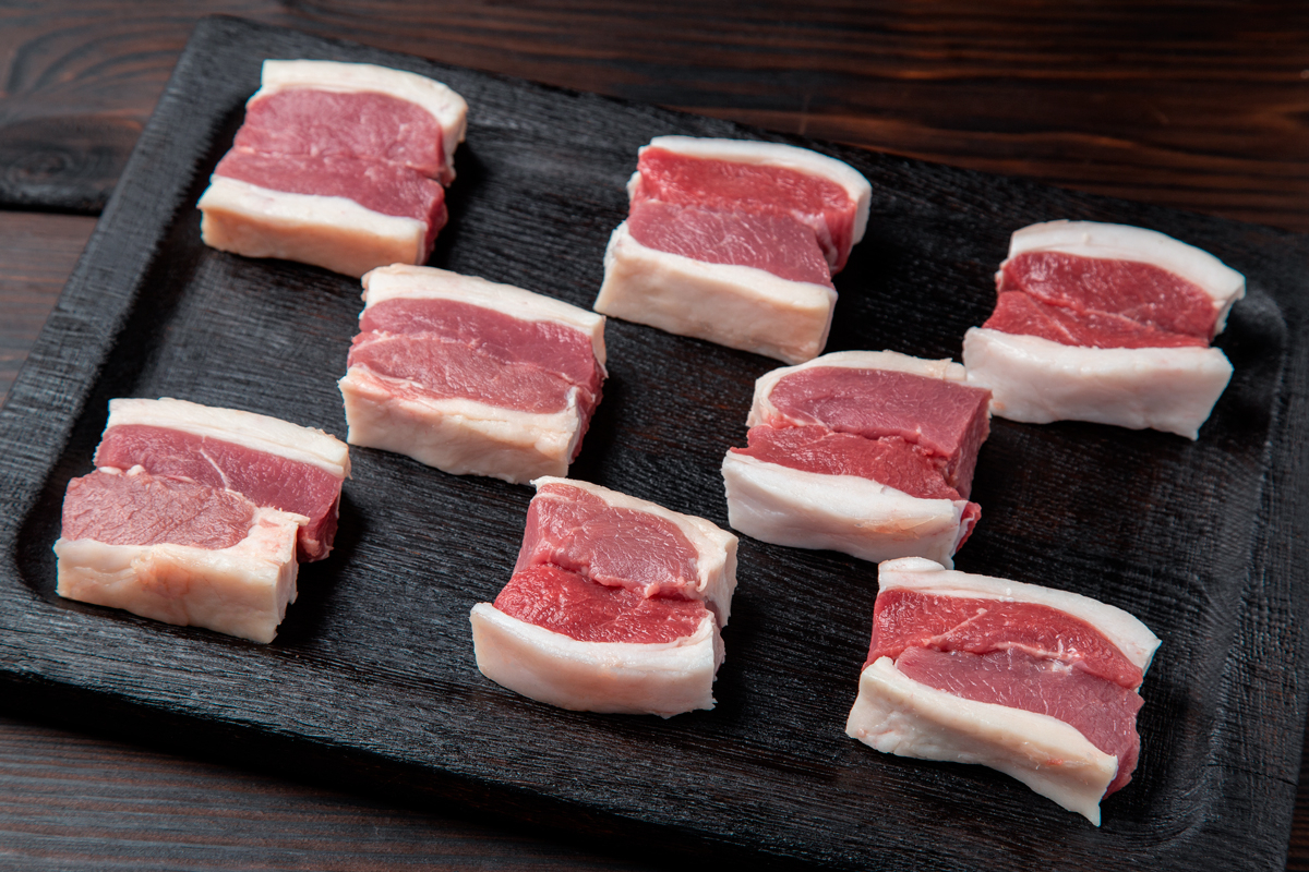 Мякоть ягненка маринованная