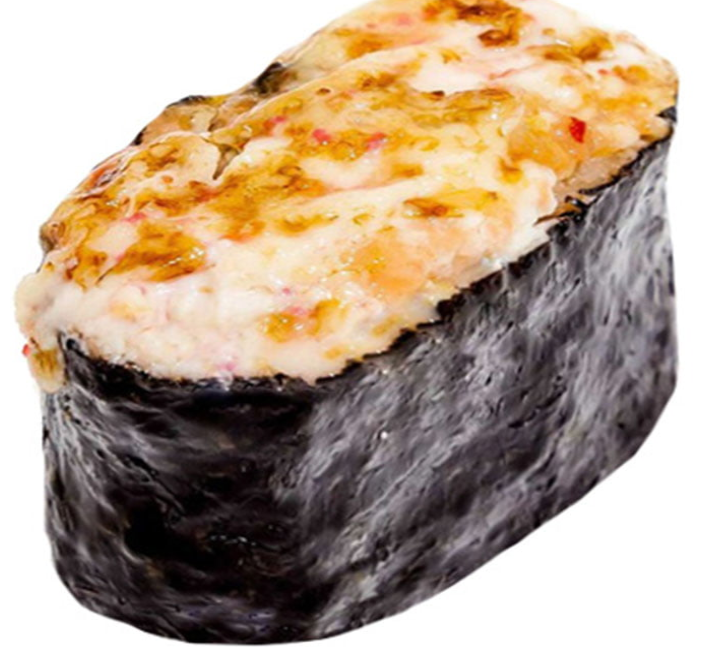 Запеченные суши с кальмаром